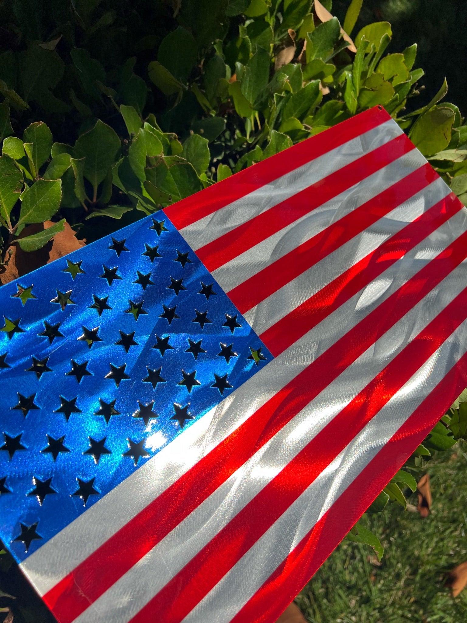 Metal American Flag Outdoor Decor: A Unique Touch for Your Home